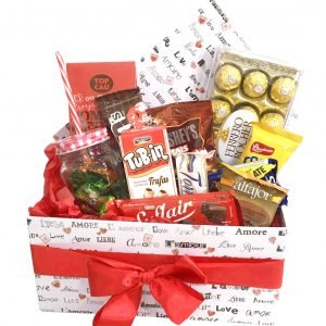 cesta caixa namorado