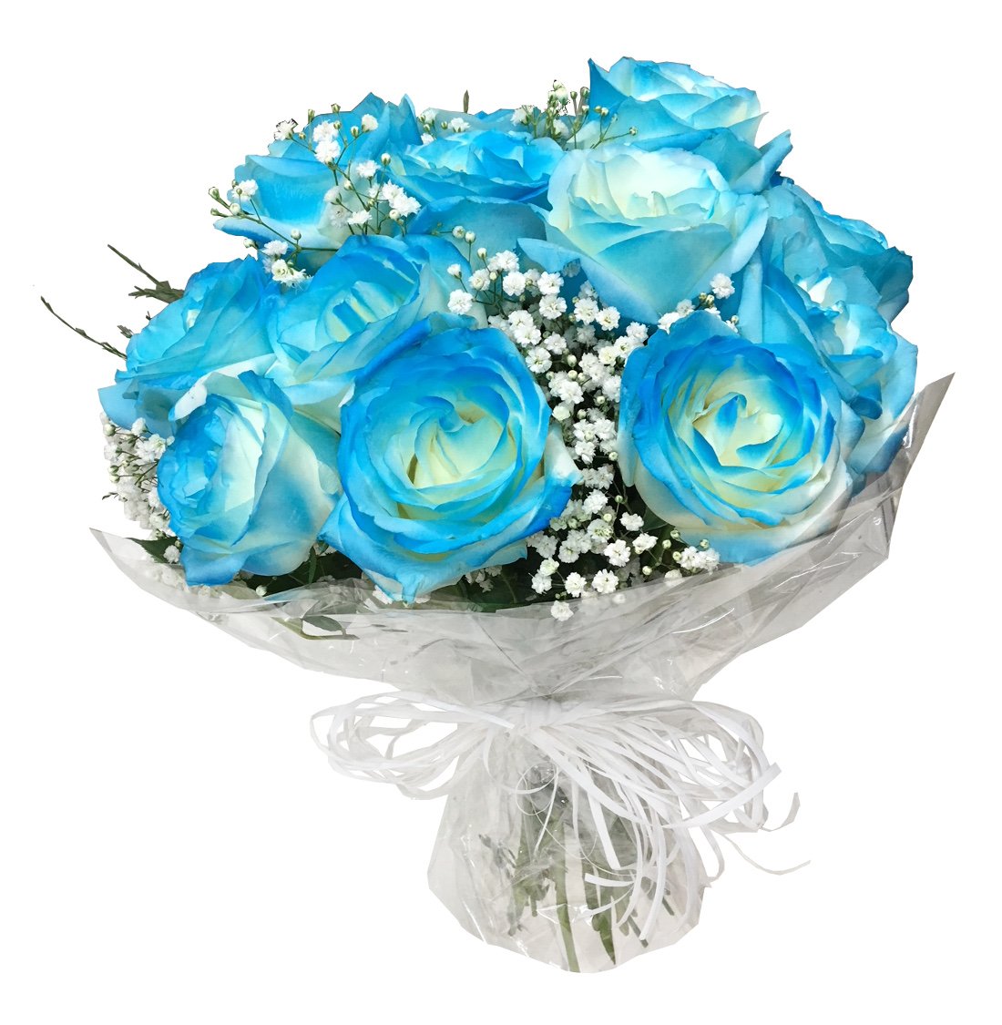 Buquê de Rosas Azuis - Floricultura Taquari Flores