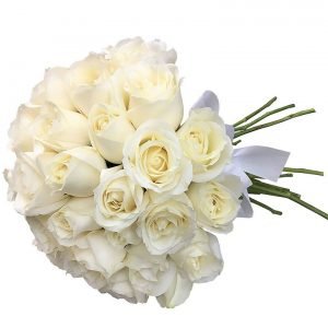 Buquê 36 Rosas Brancas