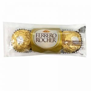 Chocolate Ferrero Com 3 Unidades